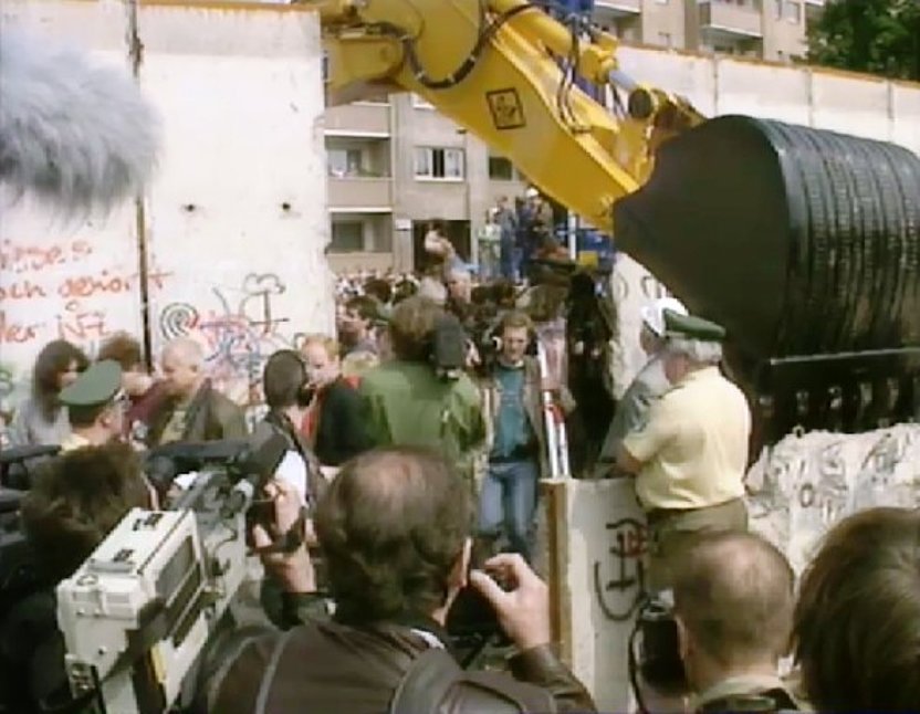 "AK am Abend" vom 13.06.1990, Abriss der Berliner Mauer
